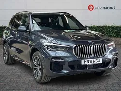 Grey Used 2021 BMW X5 M Sport SUV | £36,850 (Fair price)