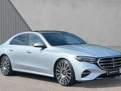 Metallic paintwork hightech silver Used 2024 Mercedes E220 Exclusive Sedan | £46,999
