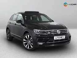 Black Used 2019 VW Tiguan R-line SUV | £21,975 (Good price)