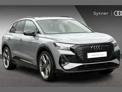 Grey Used 2025 Audi Q4 e-tron Black Edition SUV | £38,500 (Fair price)