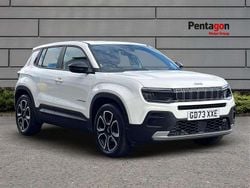 White Used 2023 Jeep Avenger Altitude SUV | £17,075 (Fair price)