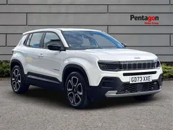 White Used 2023 Jeep Avenger Altitude SUV | £17,633 (Fair price)
