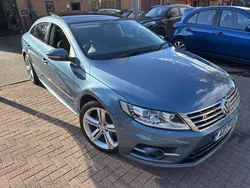 Blue Used 2017 VW CC R-line Sedan | £10,495 (Fair price)
