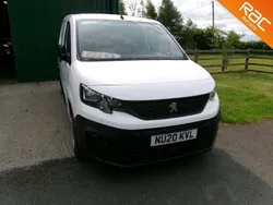 White Used 2020 Peugeot Partner MPV | £7,995 (Fair price)