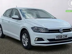 White Used 2018 VW Polo SE Hatchback | £11,199 (Fair price)
