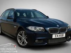 Blue Used 2012 BMW 520 M Sport Estate | £4,499 (Fair price)