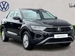 Black Used 2023 VW T-Roc Life SUV | £19,887 (Fair price)