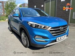 Blue Used 2018 Hyundai Tucson SE SUV | £7,795 (Good price)