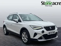 White Used 2021 Seat Arona Xperience SUV | £10,995 (Fair price)