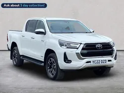 White Used 2022 Toyota HiLux Pickup | £24,999 (Good price)