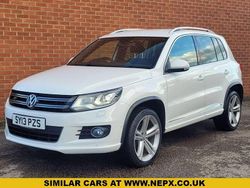 White Used 2013 VW Tiguan R SUV | £10,495