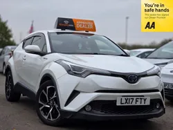 White Used 2017 Toyota C-HR SUV | £11,995 (Expensive)