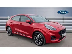 Red Used 2022 Ford Puma ST-Line SUV | £17,689 (Good price)
