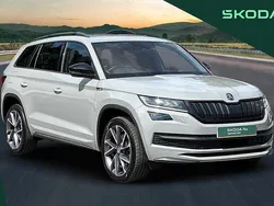Grey Used 2021 Skoda Kodiaq SportLine SUV | £27,900 (Fair price)