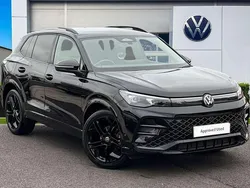 Black Used 2024 VW Tiguan R-line SUV | £32,990 (A bit pricey)