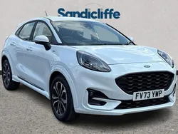 White Used 2023 Ford Puma Hatchback | £19,893 (Fair price)