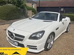 White Used 2012 Mercedes SLK250 AMG Cabriolet | £9,695 (A bit pricey)
