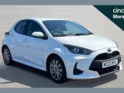 White Used 2023 Toyota Yaris Hybrid Hatchback | £15,118 (Super price)