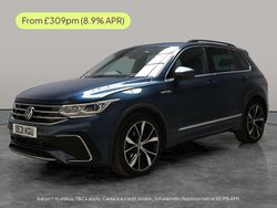 Blue Used 2021 VW Tiguan R-line SUV | £21,116 (Good price)