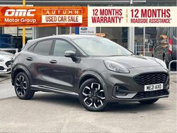 Grey Used 2021 Ford Puma ST-Line X Hatchback | £14,480