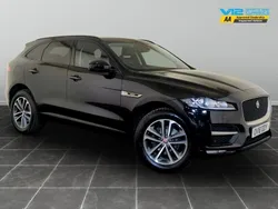 Black Used 2018 Jaguar F-Pace R-Sport SUV | £17,295 (Good price)
