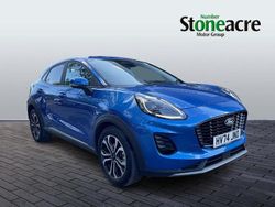 Blue Used 2024 Ford Puma Gen-E Titanium Hatchback | £20,472 (Fair price)