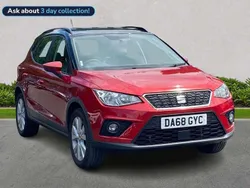 Red Used 2018 Seat Arona SE Technology SUV | £10,548 (Fair price)