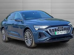 Blue Used 2024 Audi Q8 e-tron S-Line SUV | £48,495 (Good price)