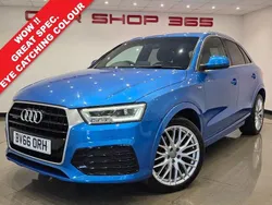 Blue Used 2016 Audi Q3 S-line plus SUV | £9,490 (Fair price)
