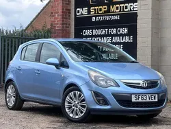 Blue Used 2013 Vauxhall Corsa Hatchback | £2,495 (Good price)