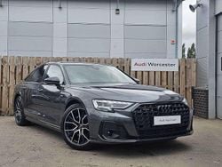 Daytona grey pearl effect New 2025 Audi A8 Black Edition Sedan | £63,990 (Expensive)
