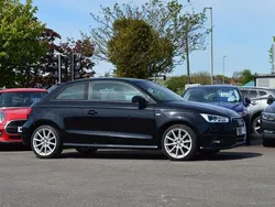 Brilliant black Used 2015 Audi A1 S-Line Hatchback | £8,475 (Fair price)