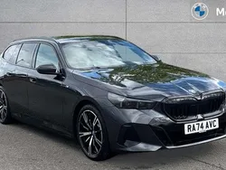 Sophisto grey xirallic Used 2025 BMW 530e M Sport Estate | £52,250