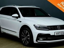 White Used 2017 VW Tiguan R-line SUV | £15,495 (A bit pricey)