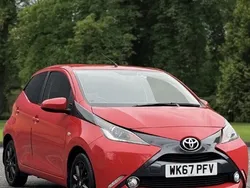 Red Used 2017 Toyota Aygo x-style Hatchback | £9,995 (Fair price)