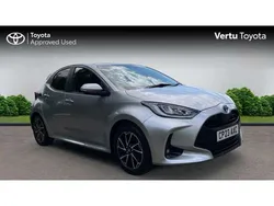 Silver Used 2023 Toyota Yaris Hybrid Design Hatchback | £18,294 (Fair price)