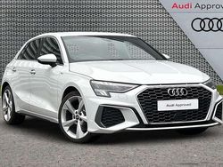 White Used 2020 Audi A3 S-Line Hatchback | £16,693 (A bit pricey)