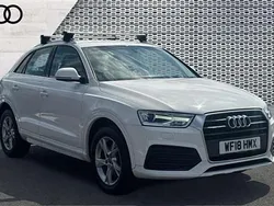 White Used 2018 Audi Q3 S-Line SUV | £20,986 (Good price)