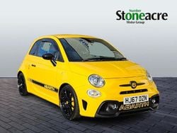 Yellow Used 2017 Abarth 595 Competizione Hatchback | £11,750 (Fair price)