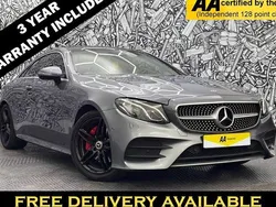 Grey Used 2018 Mercedes E220 AMG Line Premium Coupe | £21,695 (Fair price)