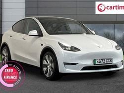White Used 2022 Tesla Model Y SUV | £26,599 (Fair price)