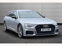 Silver Used 2022 Audi A6 Black Edition Estate | £30,450 (Fair price)
