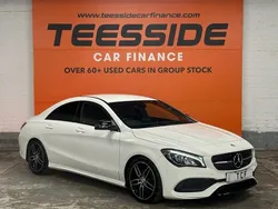 White Used 2017 Mercedes CLA200 AMG line Sedan | £11,295 (Fair price)