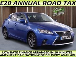 Blue Used 2016 Lexus CT200h Sport Line Hatchback | £13,777 (Fair price)