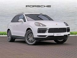 White Used 2022 Porsche Cayenne Platinum Edition SUV | £59,990 (Fair price)