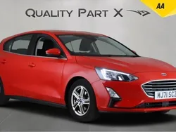 Red Used 2021 Ford Focus Zetec Hatchback | £11,080 (Good price)