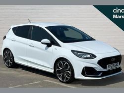 White Used 2022 Ford Fiesta ST-Line Hatchback | £14,321 (Fair price)