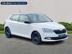 White Used 2020 Skoda Fabia Colour Edition Hatchback | £10,290 (Fair price)