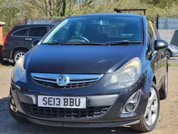 Black Used 2013 Vauxhall Corsa Hatchback | £1,495 (Good price)