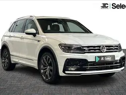 White Used 2020 VW Tiguan R-line SUV | £24,000 (Fair price)